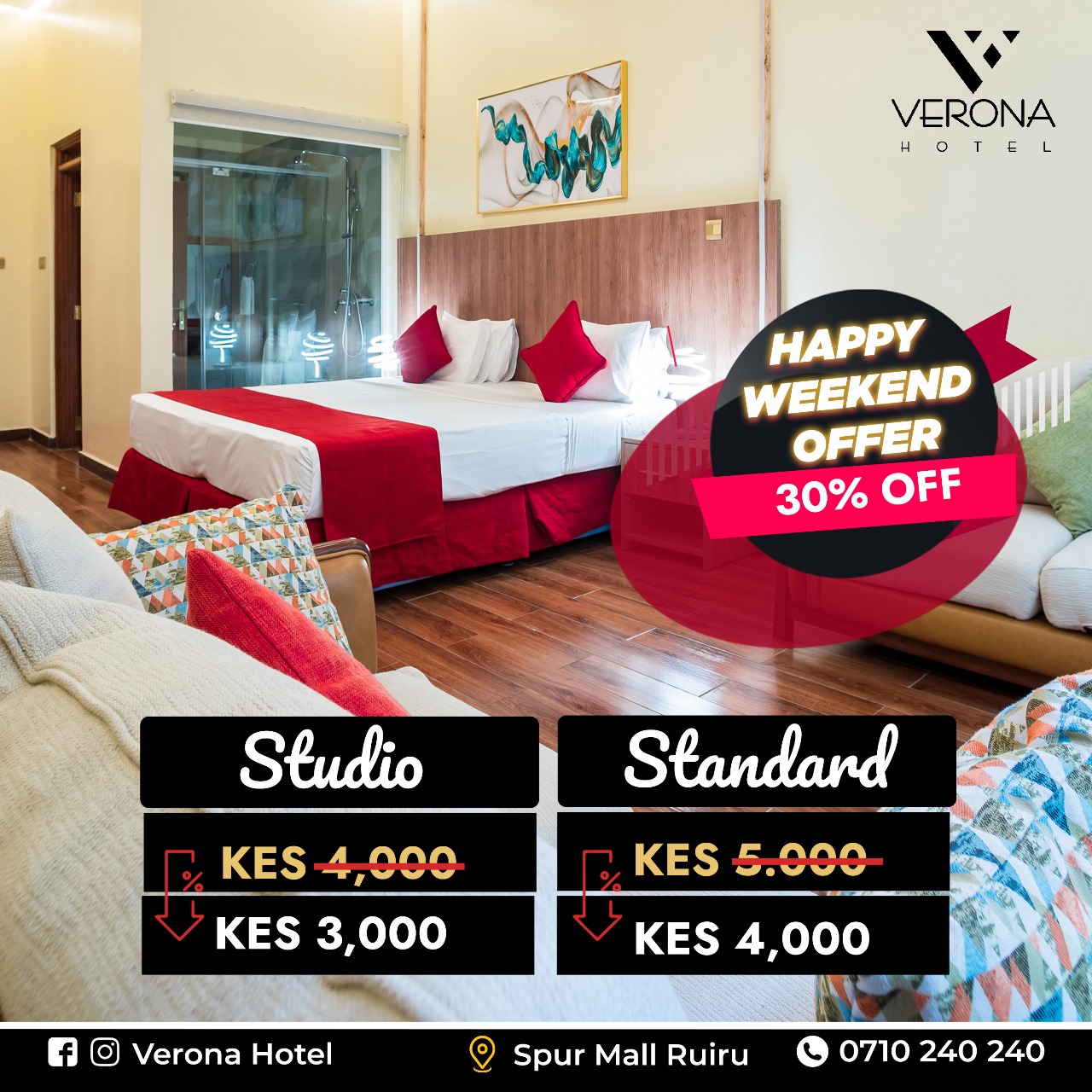 The Verona Hotel, Spur Mall, Ruiru, Thika Road